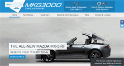 Desktop Screenshot of mazdalondon.com